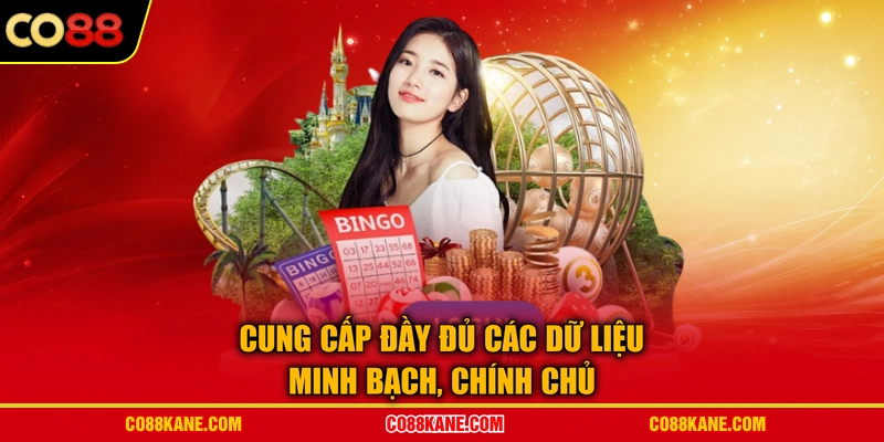 Cung cấp đầy đủ các dữ liệu - Minh bạch, chính chủ